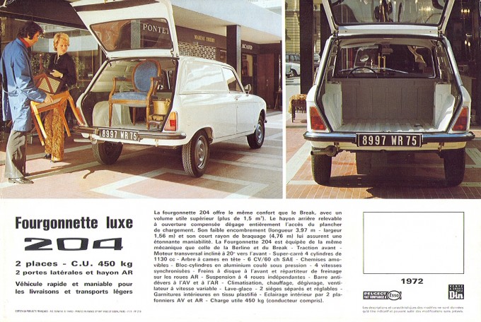 auto magazin peugeot pežo 104 205 304