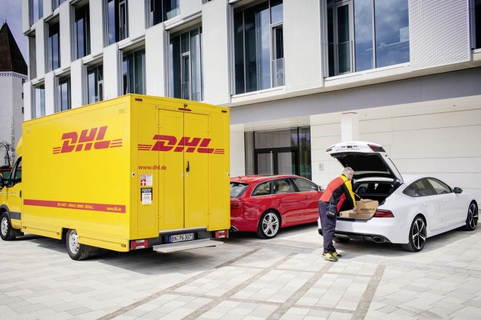 auto magazin dhl audi amazon