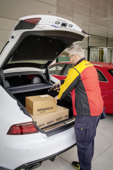 auto magazin dhl audi amazon