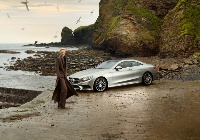 S-Klasse Coupé, C217 und Tilda Swinton - MB Fashion-Kampagne Fr