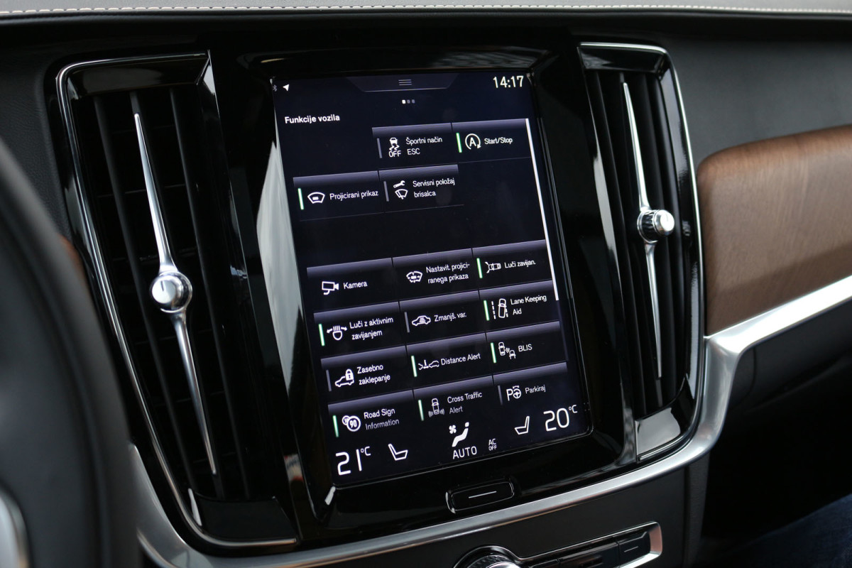 Auto magazin Srbija Test Volvo V90 D5 A AWD Inscription