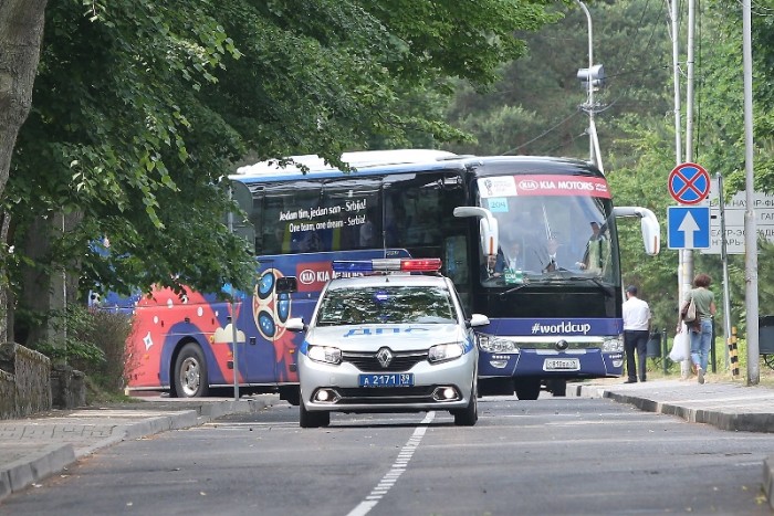 Orlovi Kia bus SP Rusija 13 06 2018