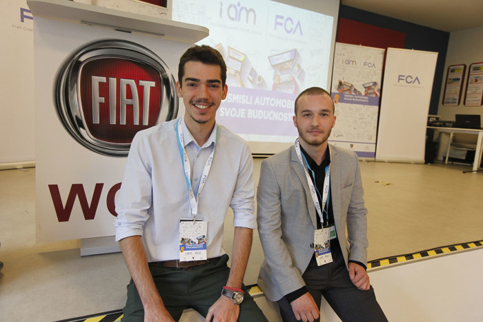 Luka Svilanović i Aleksandar Bošković