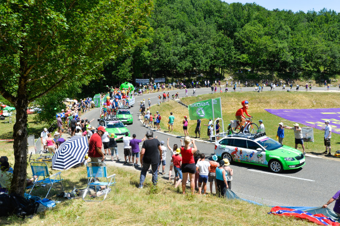 Tour de France 2016 - 07/07/2016 - Etape 6 - Arpajon-sur-cere/ Montauban (190;5 km) - Caravane Skoda
