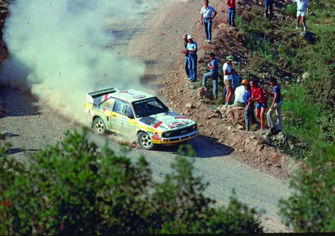 Audi Tradition feiert 25 Jahre Sport quattro/Audi sport quattro Rallye