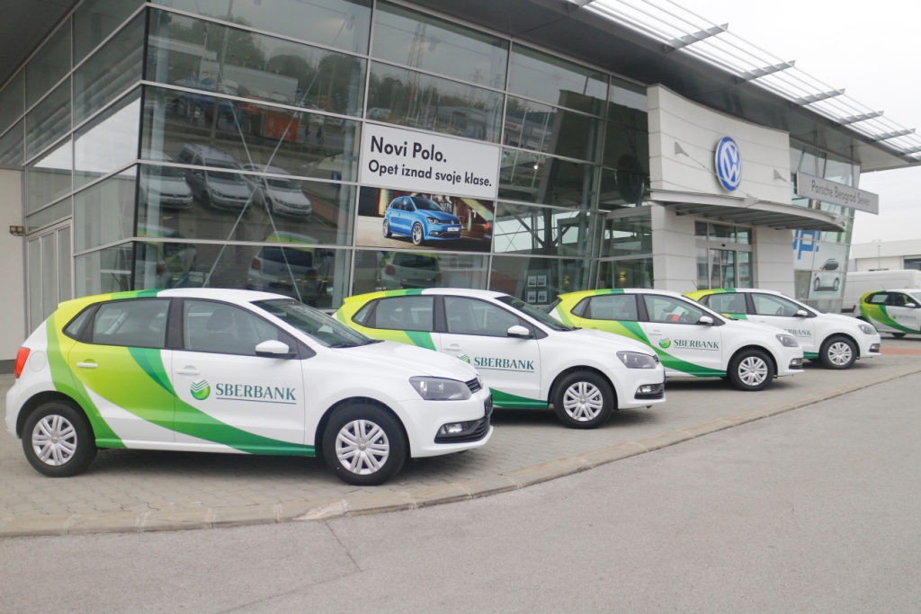 VW i Audi vozila za Sberbanku Srbija