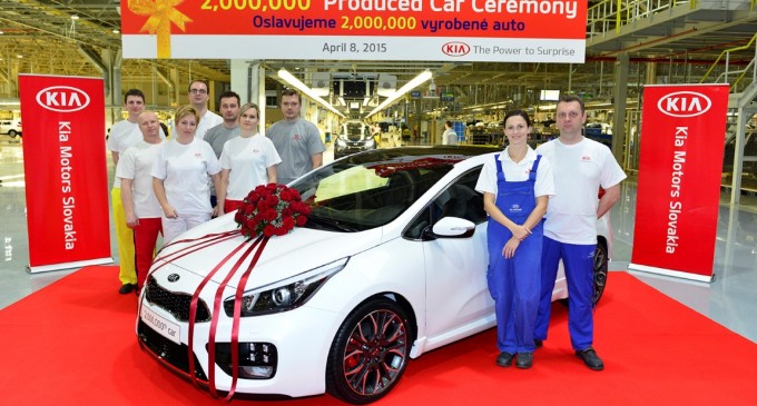 Kia proizvela dva miliona vozila u Evropi