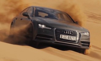 Audijem A7 Sportback quattro kroz peščane dine [video]