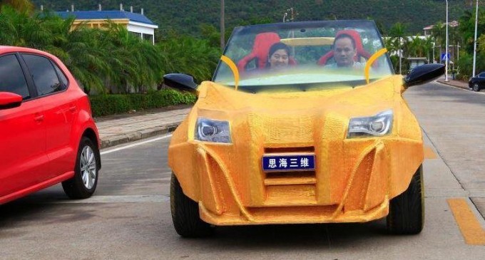 U Kini odštampan prvi auto 3D printerom
