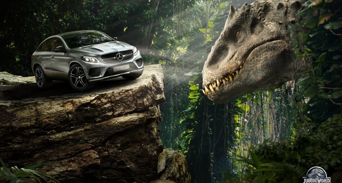“Mercedesi” zvezde filma Jurassic World