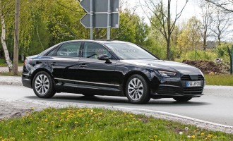 Audi A4 snimljen bez kamuflaže