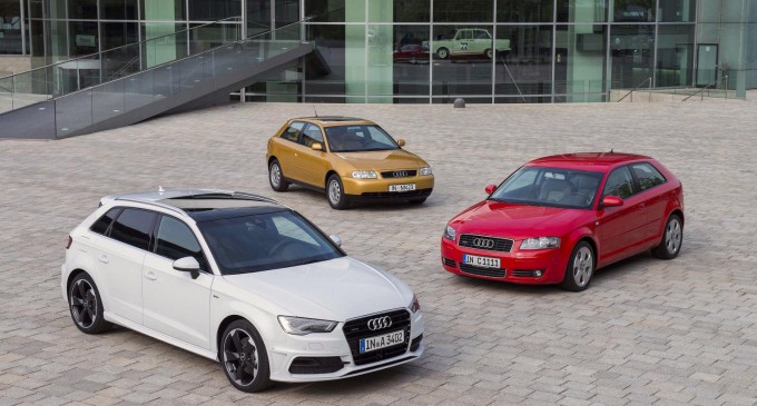 Audi A3 slavi 20 godina proizvodnje