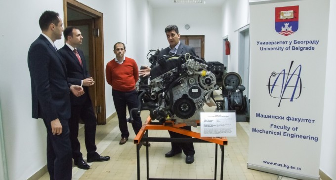 Delta Motors donirala BMW motor Mašinskom fakultetu