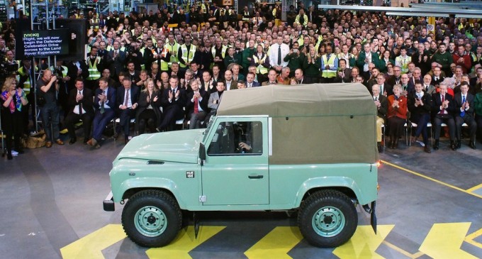 Ovo je poslednji Land Rover Defender