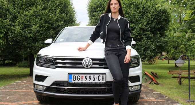 Ivana Španović promoterka novog VW Tiguana
