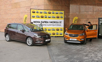 Počela prodaja Opel Mokke X i Zafire u Srbiji