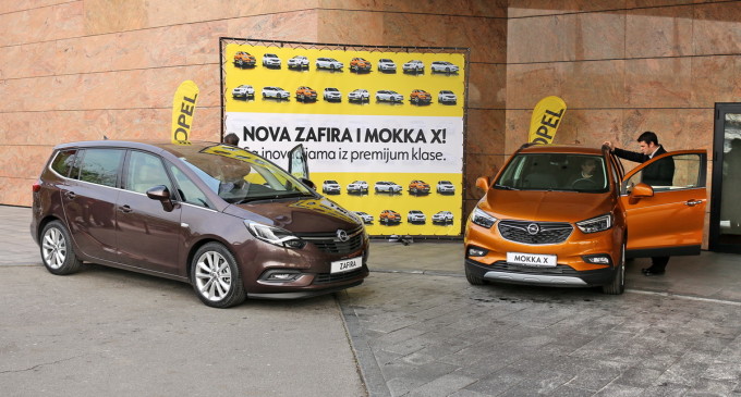 Počela prodaja Opel Mokke X i Zafire u Srbiji
