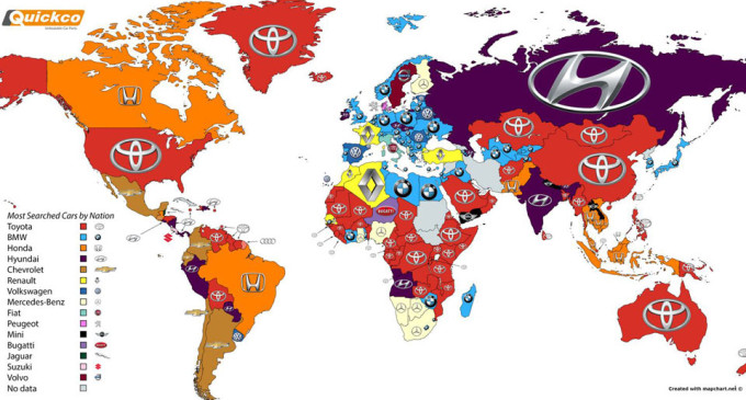 U svetu se najviše pretražuje reč Toyota a kod nas…