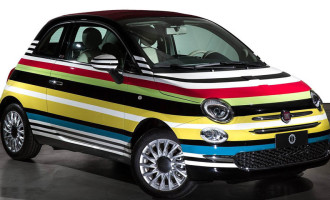 Fiat 500C Missoni edition prodat za 50.000 evra