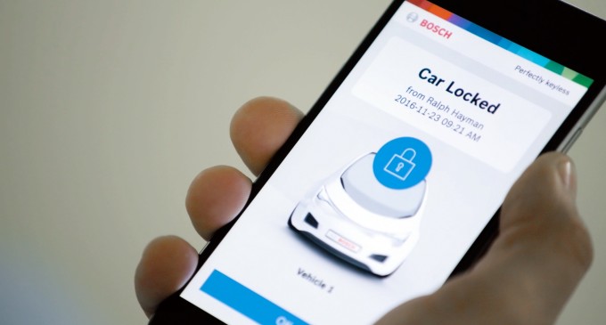 Bosch pretvara pametni telefon u ključ automobila