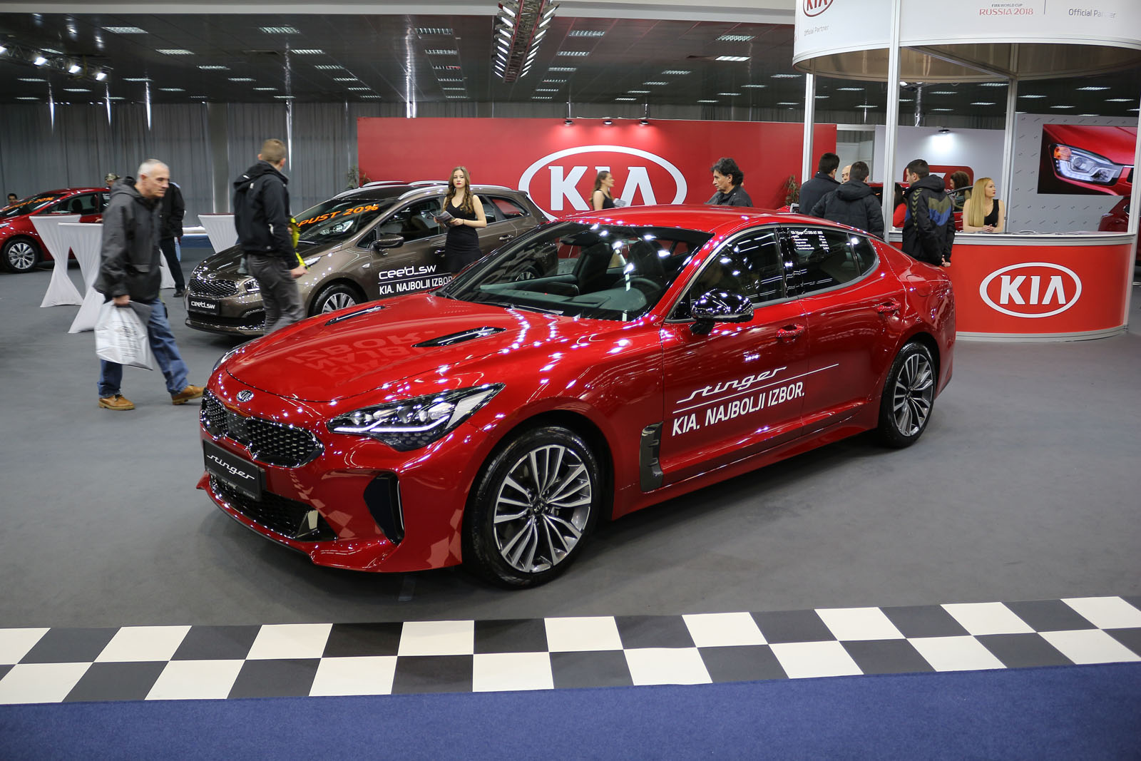 Kia Stinger premijerno u Srbiji