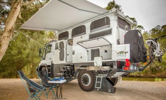 Mercedes Unimog Camper spreman za put na kraj sveta