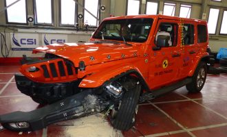 EuroNCAP: jedna zvezdica za novi Jeep Wrangler, nula za Fiat Pandu