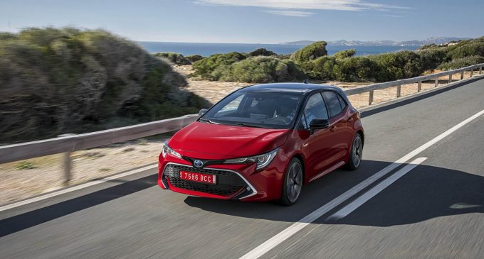 TEST na Palma de Majorci: nova Toyota Corolla