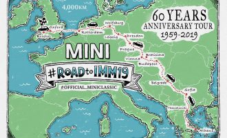 Mini slavi 60. rođendan karavanom koji prolazi i kroz Srbiju