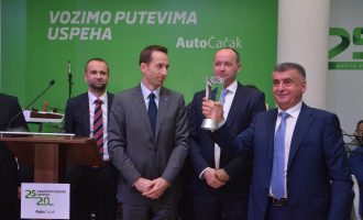 Autočačak nominovan u dve kategorije za Škoda uvoznika godine
