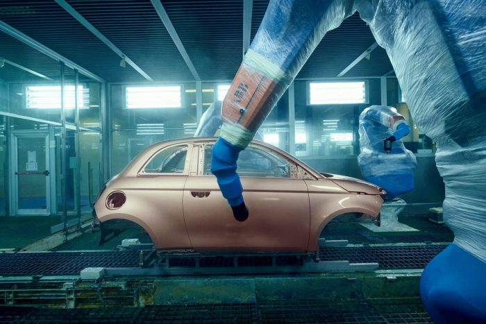 Mirafiori Fiat Torino fabrika