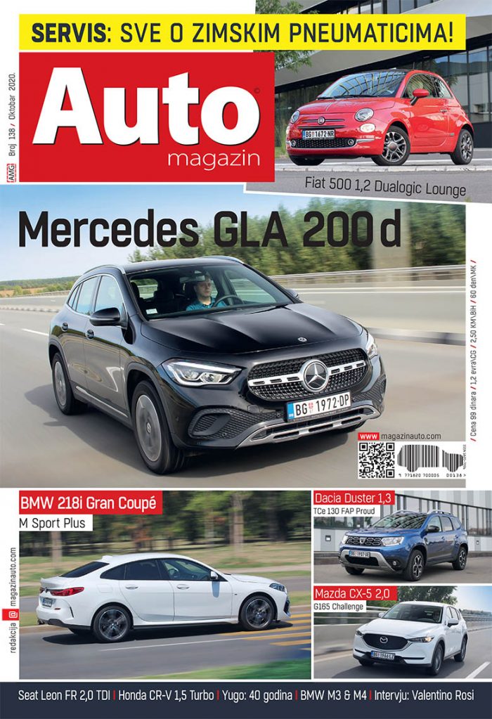 Auto magazin broj 138 oktobar 2020