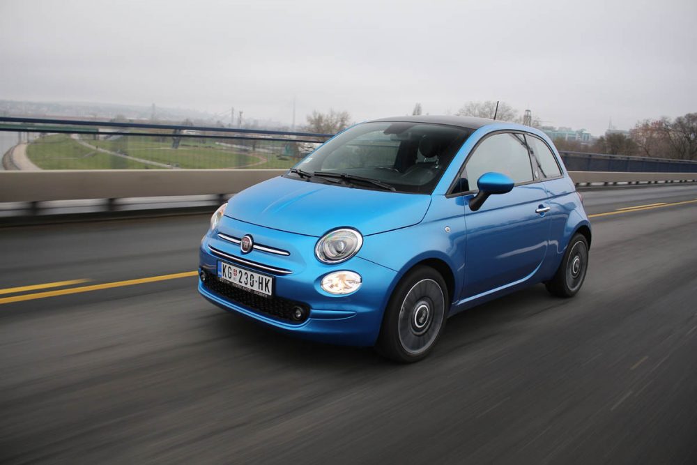SUper Test Fiat 500 BSG Hybrid