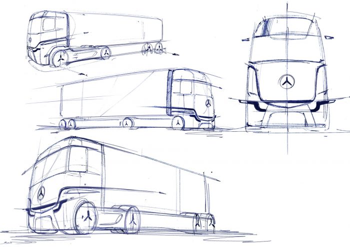 Mercedes eActros LongHaul Concept