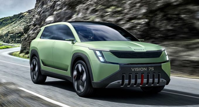 Škoda Vision 7S Concept donosi novi znak brenda