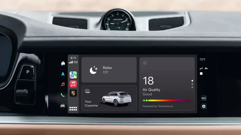 Porsche Apple CarPlay