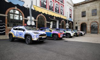 Toyota Yaris Cross inspiracija za lisabonske umetnike