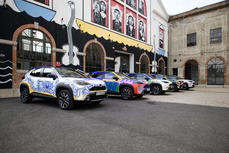 Toyota Yaris Cross inspiracija za lisabonske umetnike
