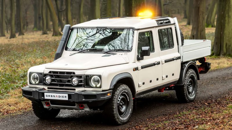 Ineos Grenadier Quartermaster Chassis Cab