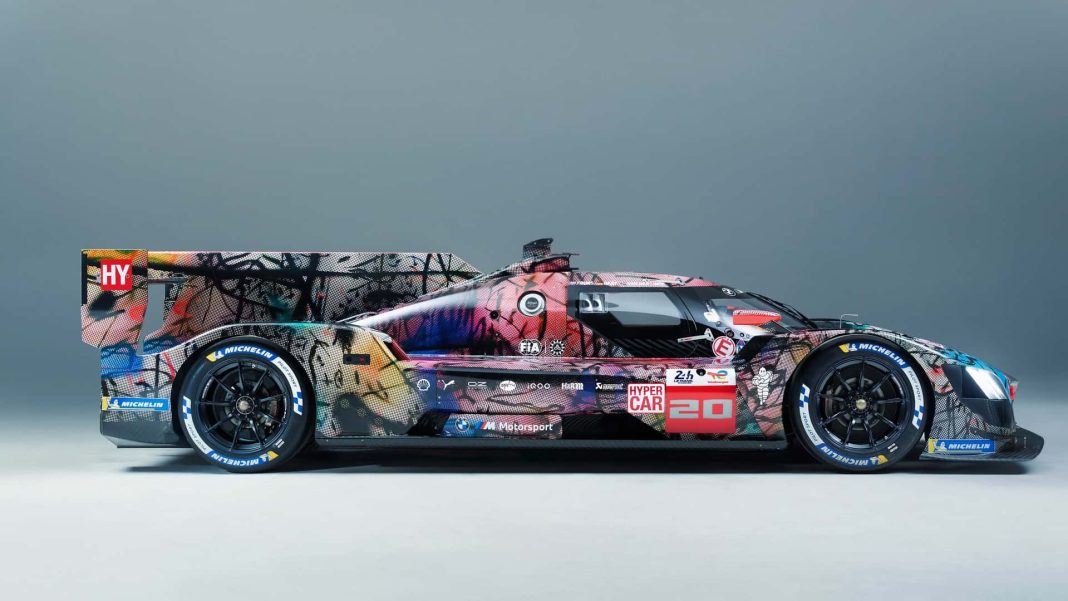 bmw-m-hybrid-v8-art-car-le-mans-2024 1 BMW Art Car by Julie Mehretu