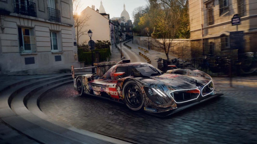 bmw-m-hybrid-v8-art-car-le-mans-2024 2 BMW Art Car by Julie Mehretu