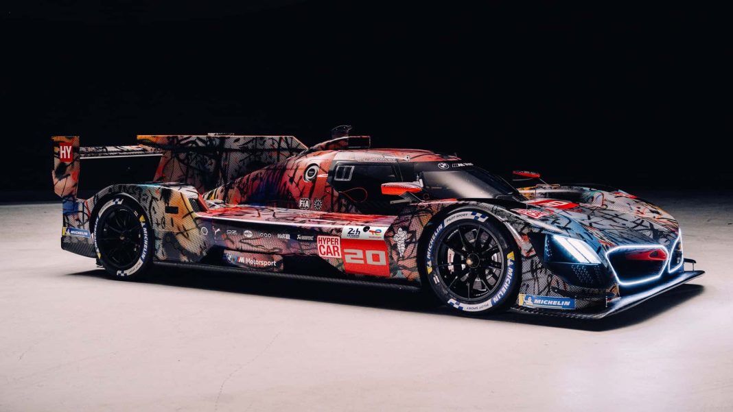 bmw-m-hybrid-v8-art-car-le-mans-2024 5 BMW Art Car by Julie Mehretu