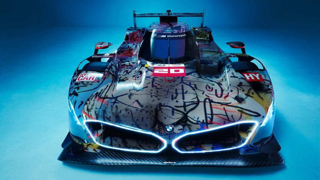 bmw-m-hybrid-v8-art-car-le-mans-2024 6 BMW Art Car by Julie Mehretu