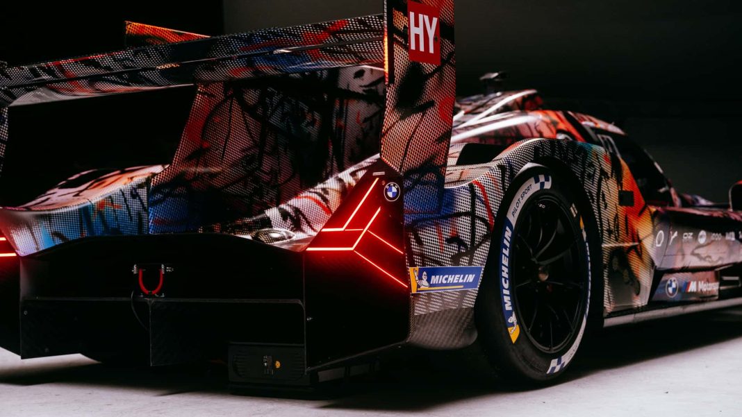 bmw-m-hybrid-v8-art-car-le-mans-2024 7 BMW Art Car by Julie Mehretu