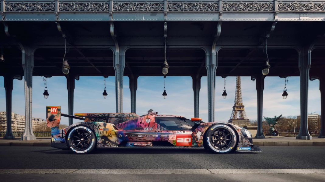 bmw-m-hybrid-v8-art-car-le-mans-2024 9 BMW Art Car by Julie Mehretu