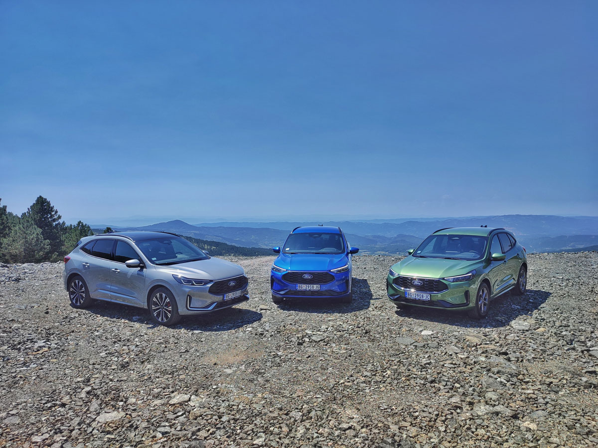 Prva vožnja: redizajnirana Ford Kuga