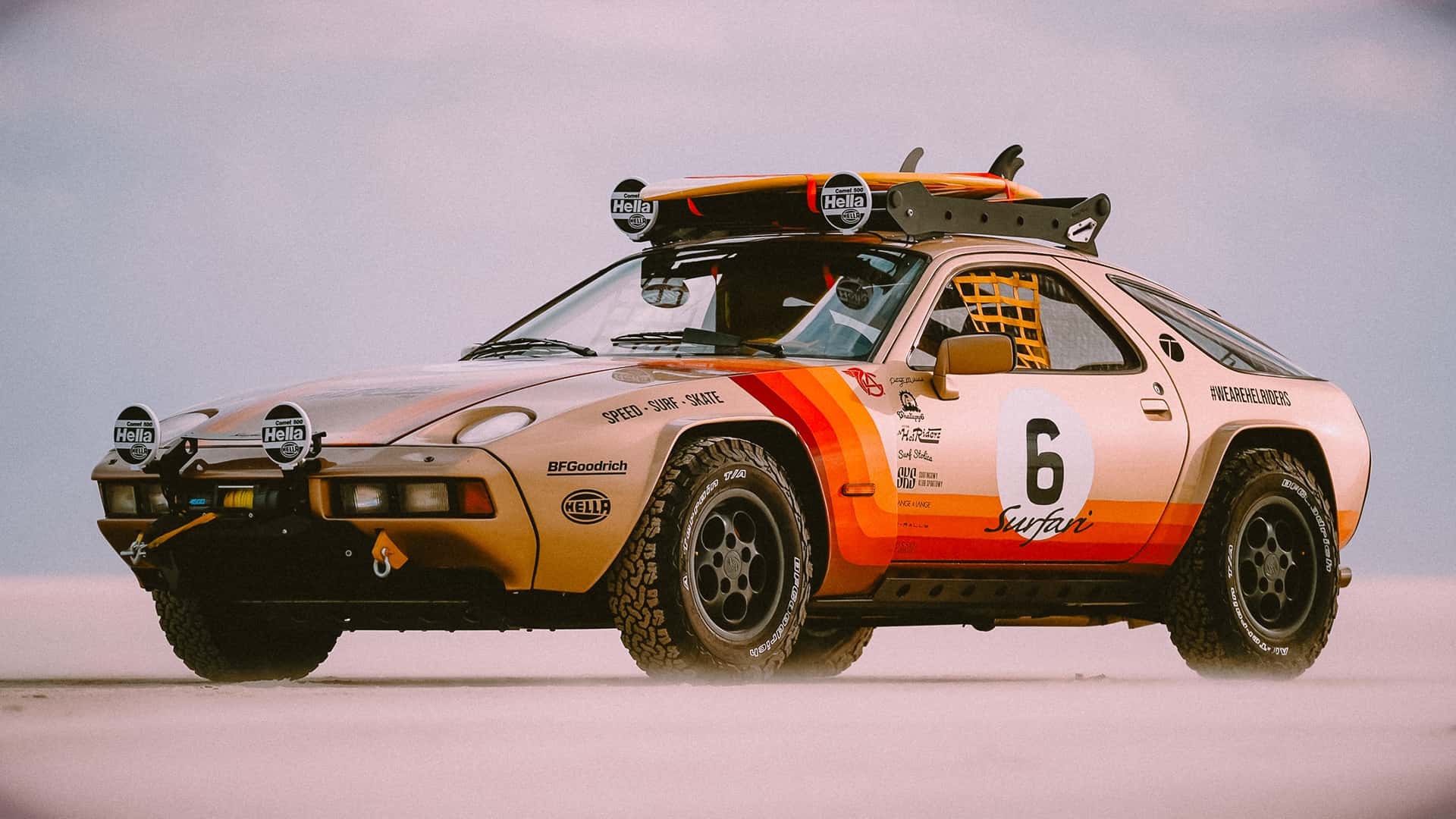 Porsche 928 Surfari: projekat za surfere
