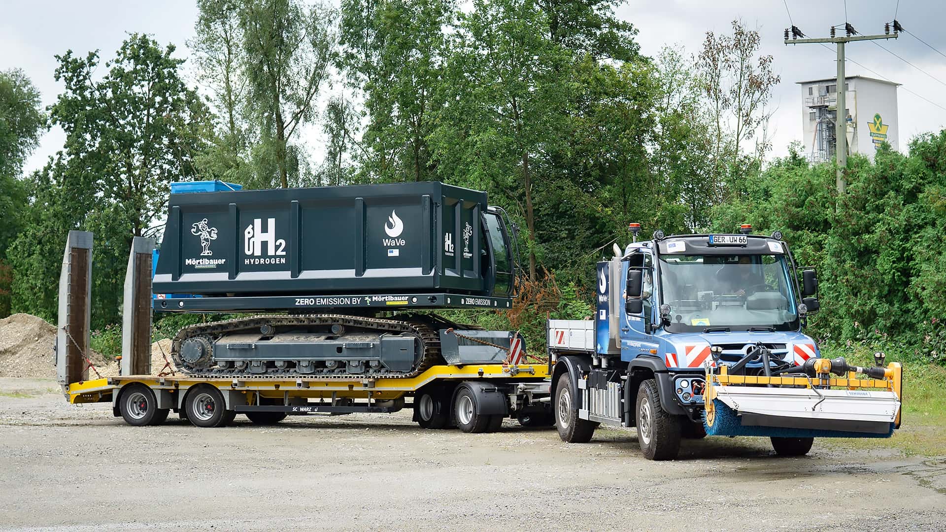Unimog susreće guseničara: Od projekta s vodonikom do radne upotrebe