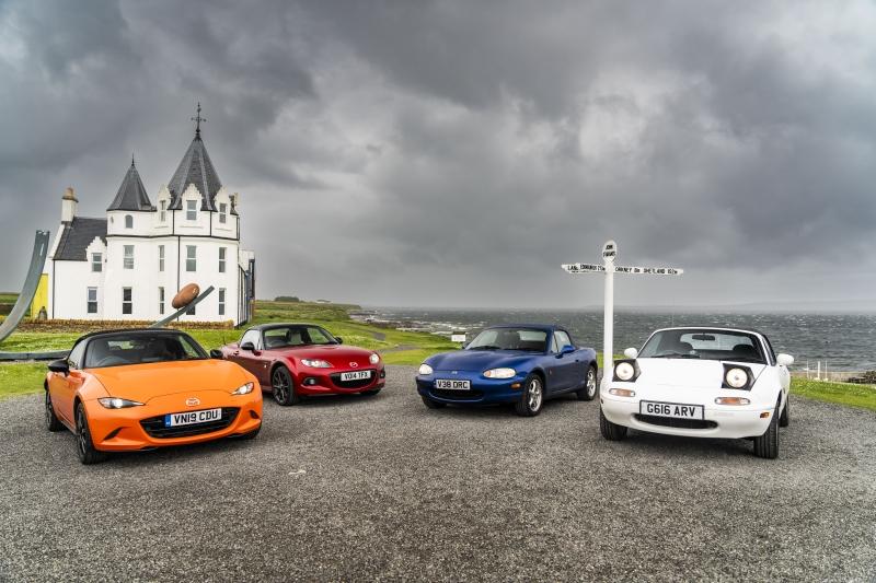 Vožnjom na biogorivo proslavljen 35. rođendan Mazde MX-5