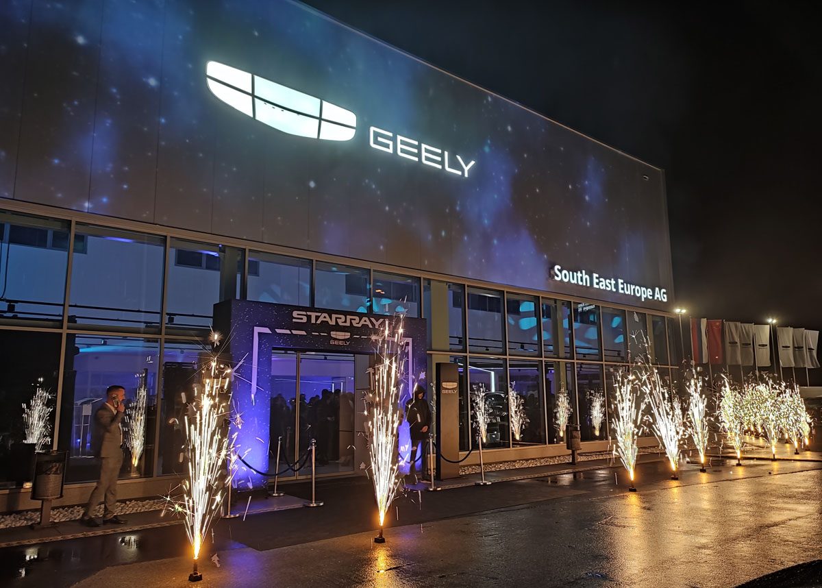 Geely Starray zvezda prvog salona u Beogradu ove marke